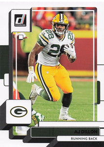 2022 Donruss Football AJ Dillon #99