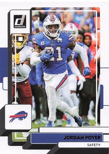 2022 Donruss Football Jordan Poyer #119