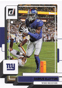 2022 Donruss Football Darius Slayton #161