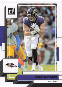 2022 Donruss Football Mark Andrews #188