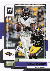 2022 Donruss Football Lamar Jackson #189
