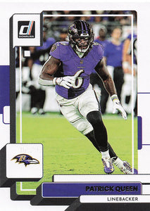 2022 Donruss Football Patrick Queen #192