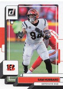 2022 Donruss Football Sam Hubbard #201