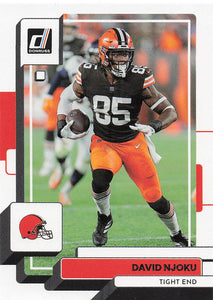 2022 Donruss Football David Njoku #208