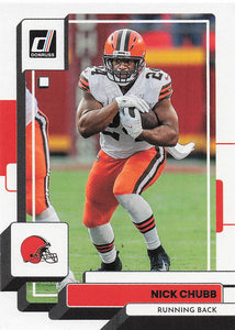 2022 Donruss Football Nick Chubb #210