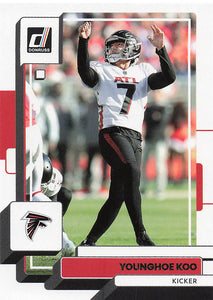 2022 Donruss Football Younghoe Koo #233