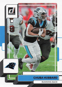 2022 Donruss Football Chuba Hubbard #238