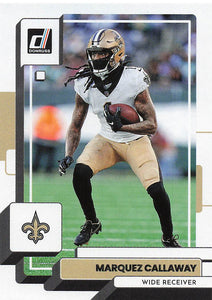 2022 Donruss Football Marquez Callaway #243