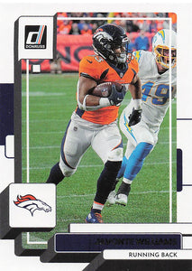 2022 Donruss Football Javonte Williams #266