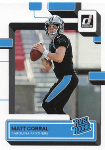 2022 Donruss Football Matt Corral #302 RC