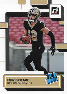 2022 Donruss Football Chris Olave #309 RC