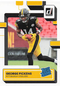 2022 Donruss Football George Pickens #323 RC