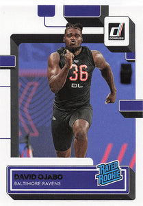 2022 Donruss Football David Ojabo #370 RC