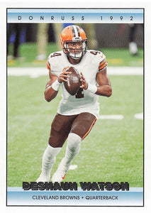 2022 Donruss Football 1992 Donruss Deshaun Watson #6