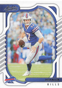 2022 Absolute Football Josh Allen #25