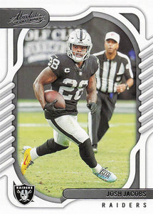 2022 Absolute Football Josh Jacobs #64