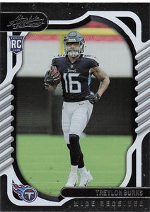2022 Absolute Football Treylon Burks #112 RC
