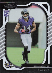 2022 Absolute Football Kyle Hamilton #138 RC