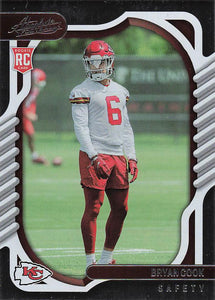 2022 Absolute Football Bryan Cook #149 RC