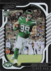 2022 Absolute Football Jeremy Ruckert #169 RC