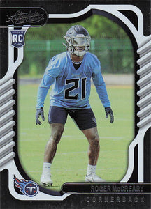 2022 Absolute Football Roger McCreary #192 RC