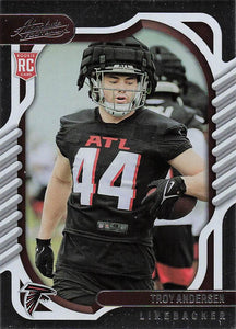 2022 Absolute Football Troy Andersen #196 RC