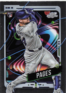 2024 Topps Cosmic Chrome Baseball Andy Pages #107 RC