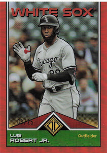 2024 Topps Transcendent Collection Orange Refractor 03/25 Luis Robert Jr. #21