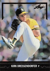 1991 Leaf Gold Leaf Rookies Bonus Kirk Dressendorfer #BC13
