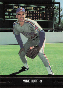 1991 Leaf Gold Leaf Rookies Bonus Mike Huff #BC22