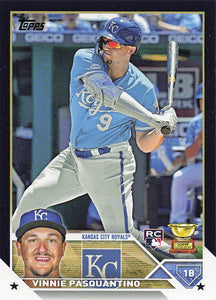 2023 Topps Series 1 Meijer Purple Vinnie Pasquantino #302 RC