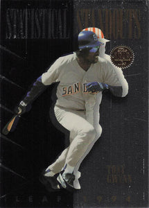 1994 Leaf Statistical Standouts Tony Gwynn #9-10