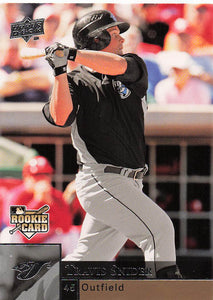 2009 Upper Deck Travis Snider #408 RC