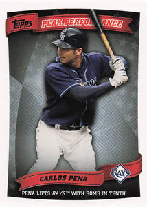 2010 Topps Peak Performance Carlos Pena #PP-107