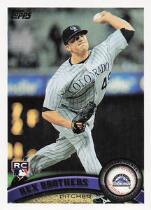 2011 Topps Update Series Rex Brothers #US24 RC