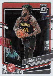 2023-24 Donruss Optic Basketball  Saddiq Bey #21
