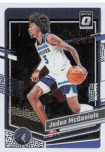 2023-24 Donruss Optic Basketball  Jaden McDaniels #118