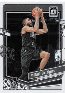 2023-24 Donruss Optic Basketball  Mikal Bridges #199