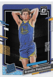 2023-24 Donruss Optic Basketball  Brandin Podziemski #203 RC