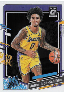 2023-24 Donruss Optic Basketball  Jalen Hood-Schifino #214 RC