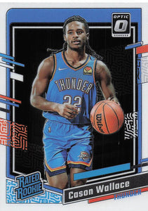 2023-24 Donruss Optic Basketball  Cason Wallace #218 RC