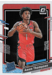 2023-24 Donruss Optic Basketball  Amen Thompson #229 RC