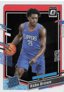 2023-24 Donruss Optic Basketball  Kobe Brown #232 RC