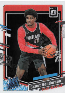 2023-24 Donruss Optic Basketball  Scoot Henderson #239 RC