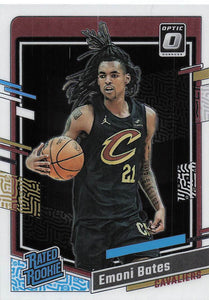 2023-24 Donruss Optic Basketball  Emoni Bates #241 RC