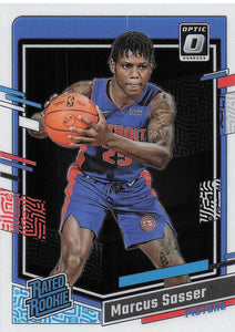 2023-24 Donruss Optic Basketball  Marcus Sasser #242 RC