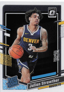 2023-24 Donruss Optic Basketball  Julian Strawther #247 RC