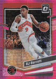 2023-24 Donruss Optic Basketball Pink Hyper Prizm RJ Barrett #1