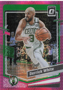 2023-24 Donruss Optic Basketball Pink Hyper Prizm Derrick White #10