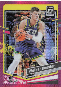 2023-24 Donruss Optic Basketball Pink Hyper Prizm Walker Kessler #25
